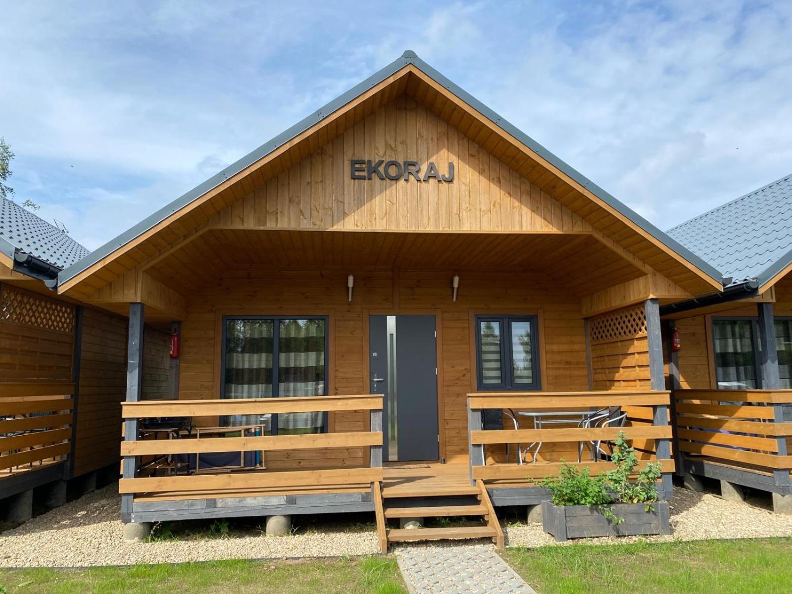 Domki Ekoraj Jezierzany Exterior foto